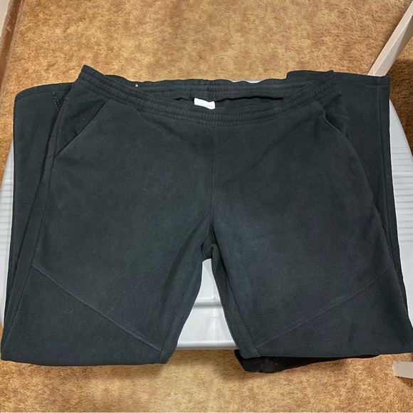 𝅺Columbia  Straight Leg Fleece Pants, Front & Back Pockets, Size L - Picture 2 of 8